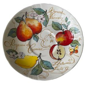 Vintage Roy Kirkham Saucer Fine Bone China Original England Morello Collectible